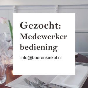 bediening